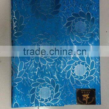 2014 Fashion African Embroideried Swiss Sego Headite SGB01-4