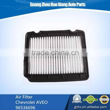 auto spares parts air filter Chevrolet AVEO 96536696