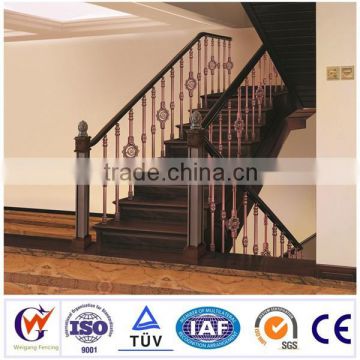 Top quality and low price stair railings with powder coated