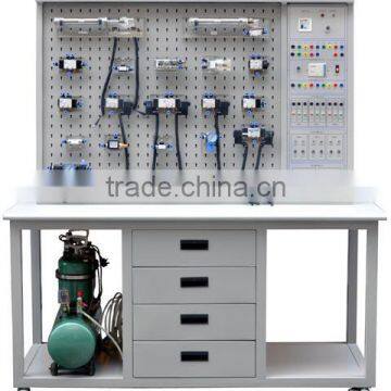 PLC controlled pneumatic training device