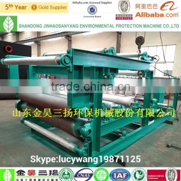 DLY leather wastewater treatment belt type filter press