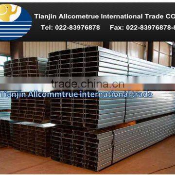 ALL031 Weld Steel pipes dimension square and rectangular steel pipe for concrete fence posts with good price
