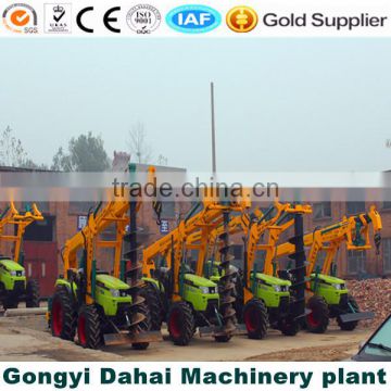 tractor mounded hydraulic deep hole drilling rig/earth drilling machine