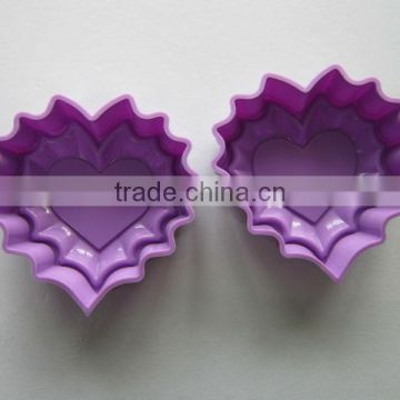 Heart Shaped Silicone Cake Molds for Easter