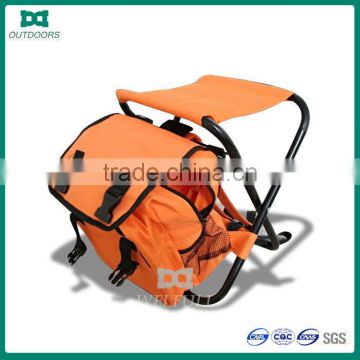 Hiking folding backpack portable beach chair with bag