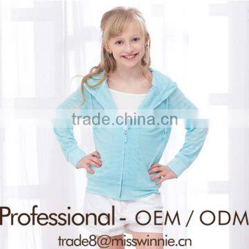 latest girl long sleeve thin hoodie jacket against UV