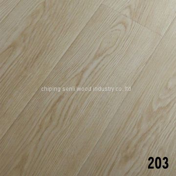 easy clean 12mm single click herringbone design laminated flooring
