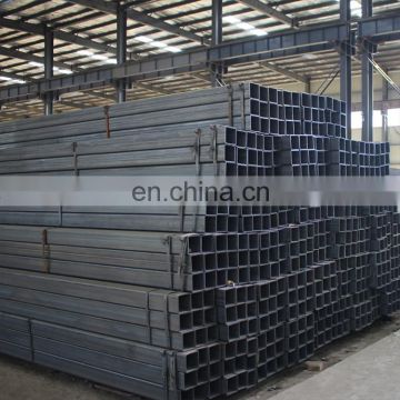 Hot sale ms galvanized square pipe weight chart erw tube