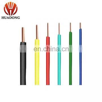 Solid Conductor Type and Insulated Type pvc insulated copper wire cable