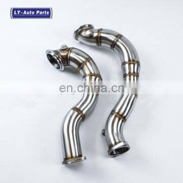 Auto Spare Parts For BMW 335i TT N54B30 E90 E91 E92 E93 N54 Twin Turbo Exhaust Downpipe Hose DP-BMWN5407