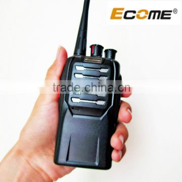 ECOME ET-88 5w uhf portable mobile 2 way radio 100 mile walkie talkie