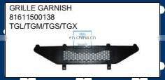 GRILLE GARNISH FOR MAN TGX TGS TGL TGM TRUCK PARTS 81611500138