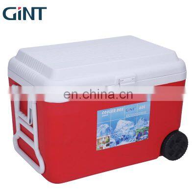 GINT 60L Summer Hot Weather Ice Wheeled Insulated Wholesale Cooler Box