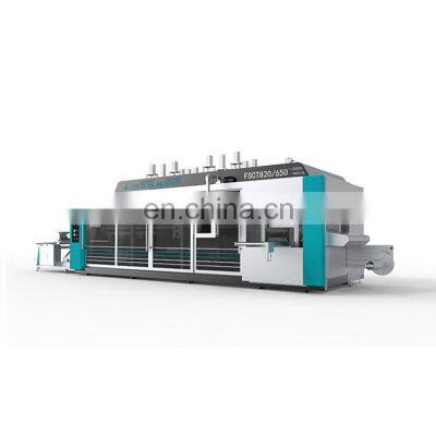 FSCT-820/650 full automatic plastic food cup/tary/box making machines thermoforming