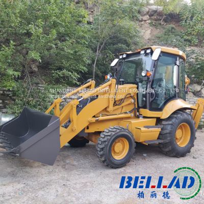 Good Performance Construction,Mining, Agricultural Use Multi-function 4WD backhoe loader price