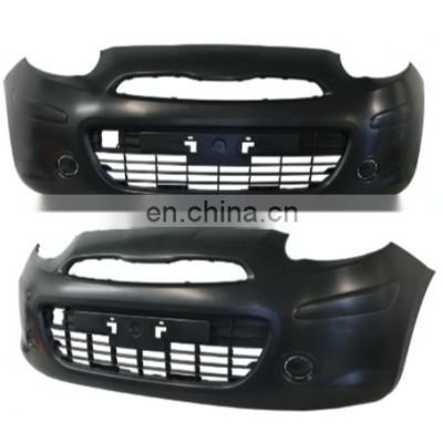 Front Bumper For Nissan March  front bumpers front guard  Face Bar auto bumper shells