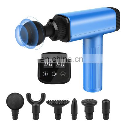 high quality Muscle Percussion Back Neck Head Handheld Hammer Massager body sports therapy massage vibrating gun