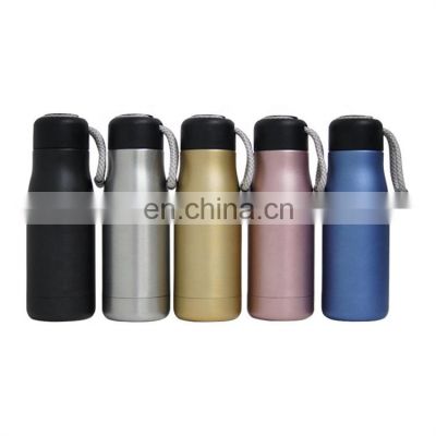 Insulated Bike Water Bottle Stainless Steel Thermos Flasks Cup
