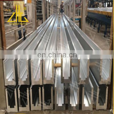 Profile of aluminum Industrial customized aluminum C channel for led strip and glass rail with anodized color