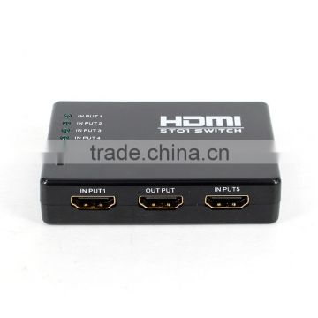HDMI switch V1.4 Ultra HD 4K2K and supported 3D 5X1 HDMI Switcher