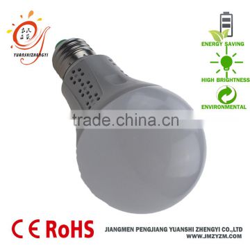 OEM Jiangmen supplier die casting aluminum Plastic LED bulbs SMD 2835 1600lm 5w 7w 9w12w 15w 2 years warranty
