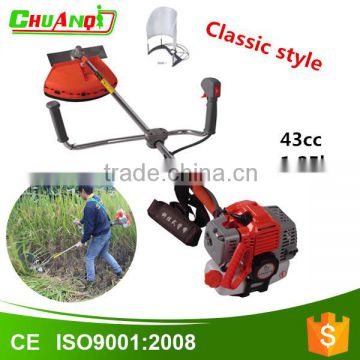 gasoline engine lawn mower for trimming grass or cutting rice multi-function brush cutter