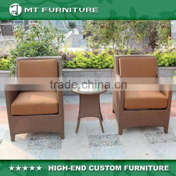 3 piece resin wicker patio furniture set