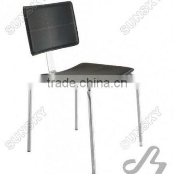 8163 chrome metal dining furniture