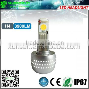 24 months warranty h4 led high lumen integrated LED headlight h4 led