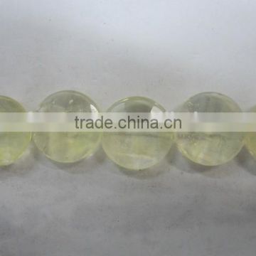 Wholesale Faceted coin shape of glass for decoration