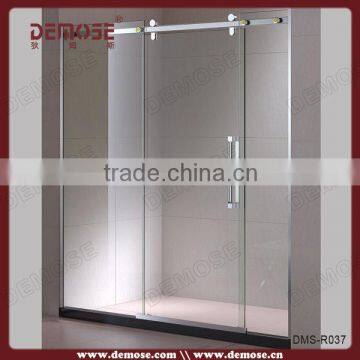 High Quality PVC Shower Screen With Roller DMS-R037