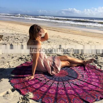 Mandala Mantas Indian Roundies Wholesale Mandala Tapestry Cotton Bedspread Hippie Bedding Throw Beach Blanket Mandala Tapestries