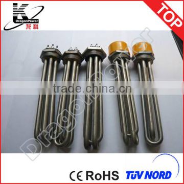 24v 600w Universal Flange Water Heater Tubular Heating Electric Heating Element Stainless Steel Heater