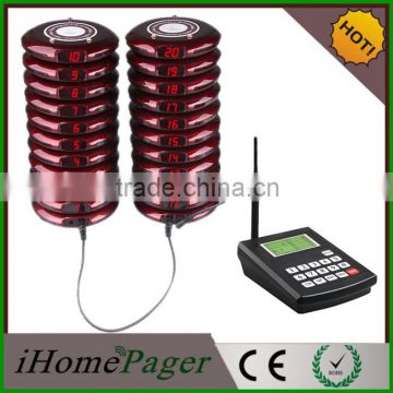 CE wireless queue paging transmitter for Kitchen