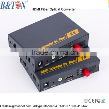 OEM 1080P HDMI Uncompressed Video Fiber Optic Transmission HDMI Fiber Optic Extender media converter 10KM