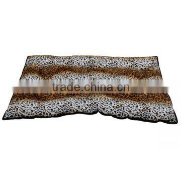 Leopard Print High quality washable X large dog bed