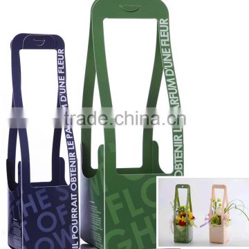 hot sale flower box bags plastic sleeves for flowers