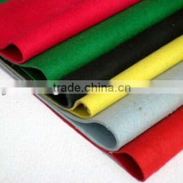 Non-woven needle punched polyester felt