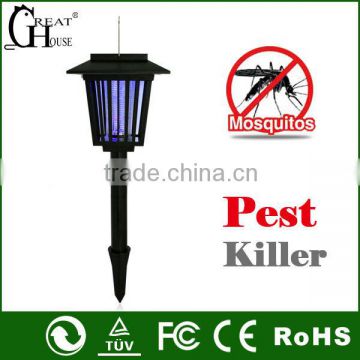 Best selling mosquito killer GH-327 Solar garden light insect killer in pest control