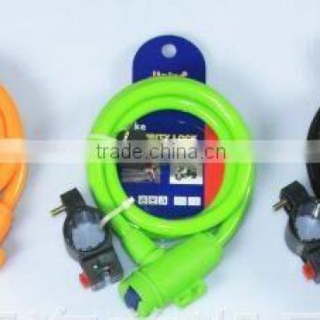 fashion and popular cable bike chain lock
