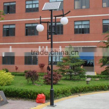 Popular two arms solar garden light with solar panel PA-WL003A