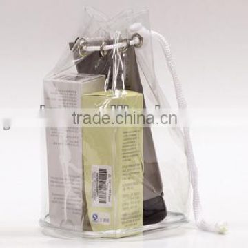 Clear PVC packaging bag /String bag