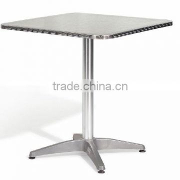 Garden furniture aluminum table, party cocktail table