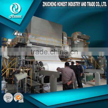 2016 2800mm Paper Recycling Machine Tissue Paper Making Equipment