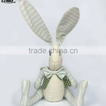 Long ear white rabbit tuzki stuffed plush kids toy