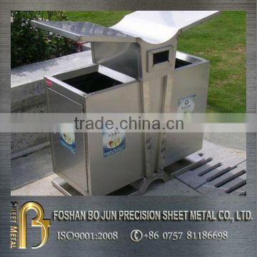 china manufacturer hot selling stainless steel outdoor trash can/trash bin/garbage can products