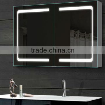 High-end USA style bathroom mirrored medicine cabinets with lighting LED