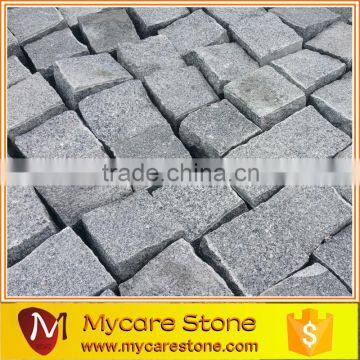 Wholesales Cheap G654 granite Dark grey cube stone