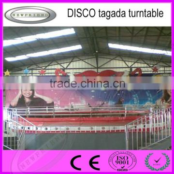 hot selling manufacture amusement ride disco tagada turntable in fairground with high quality