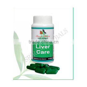 Natural herbal medicine supplement liver health capsule